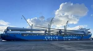 COSCO expands heavylift fleet with eight new vessels for offshore wind transport